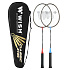 ALUMTEC 316K BADMINTONOVÝ SET WISH ČERVENÁ + MODRÁ