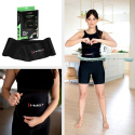 SADA HHM14 ZELANÁ + BR163 PLUS SIZE HULA HOOP SO ZÁVAŽIAMI A POČÍTADLOM HMS
