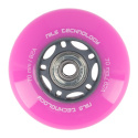 PU kolieska s ložiskami NILS EXTREME 70x24 mm ABEC 7 ružové
