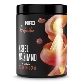 KFD ovocný dezert (kysel) s příchutí Sex on the beach 259 g po expiraci