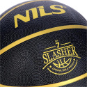 NPK270 ČIERNA SLASHER 7 BASKETBALOVÁ LOPTA NILS