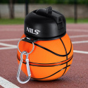NC4104 BASKETBAL SILIKÓNOVÁ SKLADACIA FĽAŠA 550ML NILS CAMP