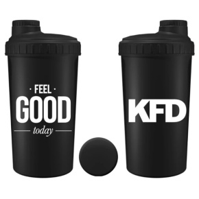 Šejkr KFD černý - Feel good 700 ml