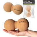 BLW02 KORKOVÁ DVOJITÁ MASÁŽNA LOPTA LACROSSE BALL HMS