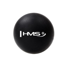 Masážna lopta HMS BLC01 čierna - Lacrosse Ball