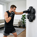 TB12 ELEKTRONICKÝ TRÉNINGOVÝ BOXERSKÝ TERČ S RUKAVICAMI HMS (MUSIC BOXING MACHINE)