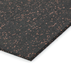 Podlahová guma (doska) SF1050 - 200 x 100 x 0,8 cm, čierno-červená