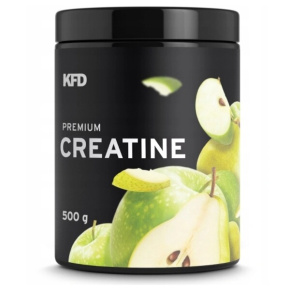 KFD Premium Creatine 500 g s príchuťou jablka a hrušky