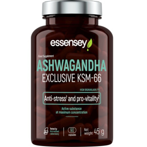 ESSENSEY Ashwagandha Exclusive KSM-66 - 90 kapslí