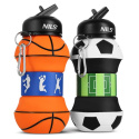 NC4104 FUTBAL SILIKÓNOVÁ SKLADACIA FĽAŠA 550ML NILS CAMP