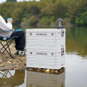 NCB4004 SIVÝ SKLADACÍ BOX S VEKOM 50L NILS CAMP