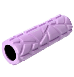 Fitness válec HMS FS119 30 cm, fialový