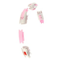SET HHW06 RUŽOVÁ + BE163 PLUS SIZE MASÁŽNY HULA HOOP OBRUČ SO ZÁVAŽÍM A POČÍTADLOM HMS