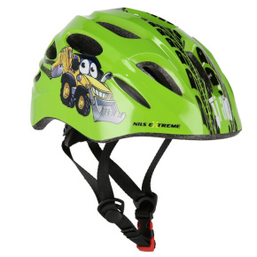 Prilba s blikačkou NILS Extreme MTW01 zelená