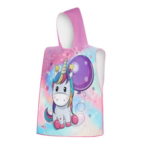 NAR20 UNICORN UTERÁK - PONČO Z MIKROVLÁKNA NILS AQUA