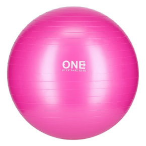 Gymnastická lopta HMS Gym Ball 10 ružová, 55 cm