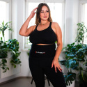 BR163 PLUS SIZE ZOŠTÍHĽUJÚCI BEDERNÝ PÁS HMS