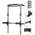 KLT22 SIVÝ MULTIFUNKČNÝ POSILŇOVACÍ STOJAN - POWER RACK HMS