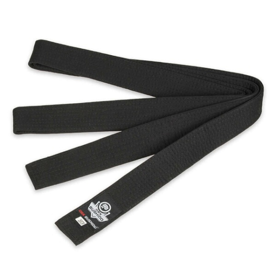 OBI-BK 280 CM ČIERNÝ OPASOK PRE KIMONO DBX BUSHIDO 280cm