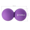 BLC02 FIALOVÁ DVOJITÁ MASÁŽNA LOPTA LACROSSE BALL HMS