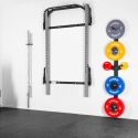 KLT23 SIVÁ SKLADACIA POSILŇOVACIA KLIETKA - POWER RACK HMS
