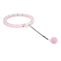SET HHW06 RUŽOVÁ + BE163 PLUS SIZE MASÁŽNY HULA HOOP OBRUČ SO ZÁVAŽÍM A POČÍTADLOM HMS
