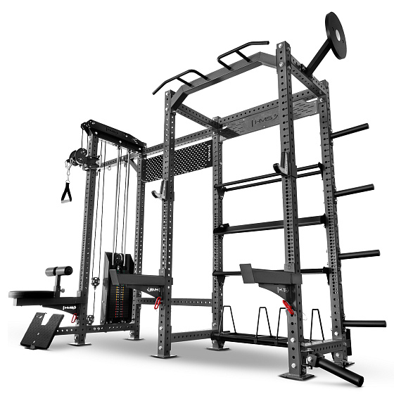 XENTRYON MULTIFUNKČNÝ POWER RACK S KLADKOU HMS