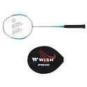 STEELTEC 216 MODRO/ČIERNÁ BADMINTONOVÁ RAKETA WISH