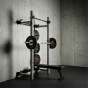 KLT34 SIVÝ SKLADACÍ MULTIFUNKČNÝ POSILŇOVACÍ STOJAN - POWER RACK HMS