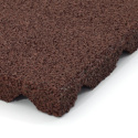 Gumová dlažba S800 V25/R15 - 50 x 50 x 2,5 cm červená