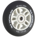 PU 90x24 82A + ABEC 9 ČIERNE MATNÉ KOLIESKA 4KS NILS EXTREME