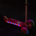 HLB001 LED RUŽOVÁ DETSKÁ KOLOBEŽKA NILS FUN