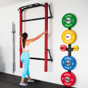 KLT23 ČERVENÁ SKLADACIA POSILŇOVACIA KLIETKA - POWER RACK HMS