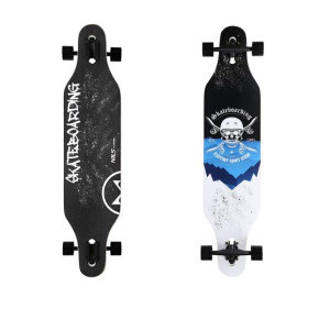 LONGBOARD WOOD SKULL NILS EXTREME