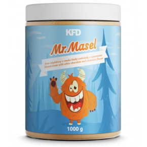 KFD Mr. Masel mandlový krém s příchutí bílé čokolády a skořice 1 kg