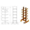 BAG RACK STOJAN NA POSILŇOVACIE VAKY STRONGGEAR