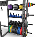 XENTRYON MULTIFUNKČNÝ POWER RACK S KLADKOU HMS