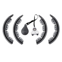 SET HHW06 ČIERNA + BE163 PLUS SIZE MASÁŽNY HULA HOOP OBRUČ SO ZÁVAŽÍM A POČÍTADLOM HMS