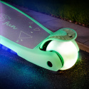 HLB1310 FIALOVÁ DETSKÁ TROJKOLOVÁ KOLOBEŽKA S LED NILS FUN