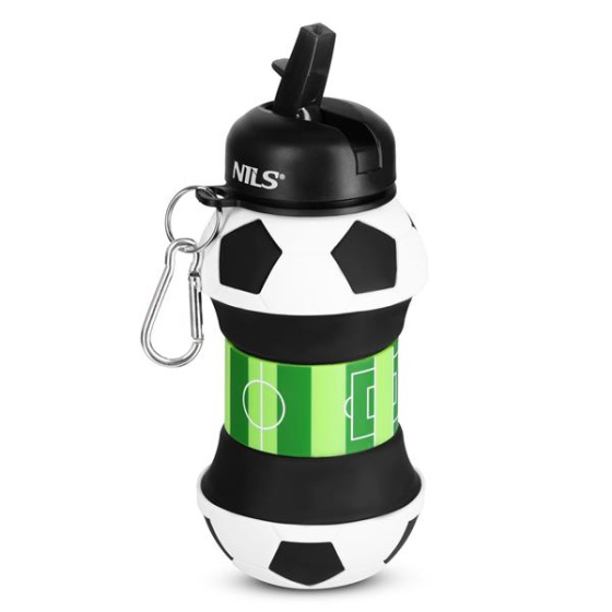 NC4104 FUTBAL SILIKÓNOVÁ SKLADACIA FĽAŠA 550ML NILS CAMP