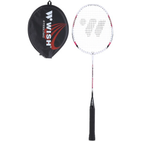 STEELTEC 9 ČERVENÁ BADMINTONOVÁ RAKETA WISH