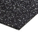 Černo-šedá gumová modulová puzzle dlažba (střed) SF1050 - 100 x 100 x 1,6 cm