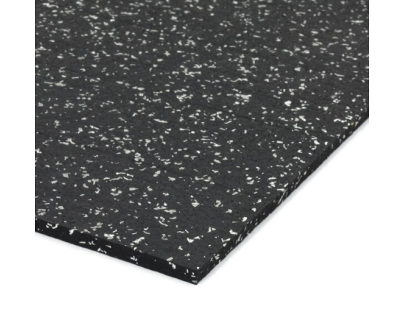 Podlahová guma (doska) SF1050 - 200 x 100 x 0,8 cm, čierno-biela