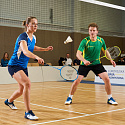 ALUMTEC 505K BADMINTONOVÝ SET WISH MODRÝ