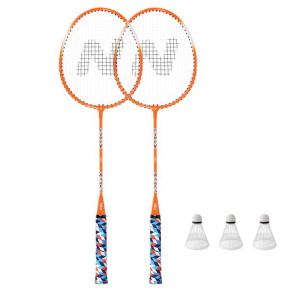 NRZ2051 SADA 2 BADMINTONOVÝCH RAKET NILS
