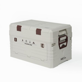 NCB4003 SIVÝ SKLADACÍ BOX S VEKOM 50L NILS CAMP