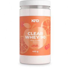 KFD Clear Whey 90% WPI 420 g s příchutí Sex on the beach