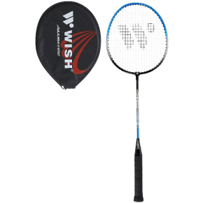 STEELTEC 216 MODRO/ČIERNÁ BADMINTONOVÁ RAKETA WISH