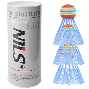 NBL6091 BEDMINTONOVÉ LOPTIČKY S LED 3 KS NILS NBL6091 BEDMINTONOVÉ LOPTIČKY S LED 3 KS NILS