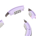 SET HHM13 + BR163 FIALOVÁ MASÁŽNA OBRUČ SO ZÁVAŽÍM, MAGNETMI A POČÍTADLOM HMS